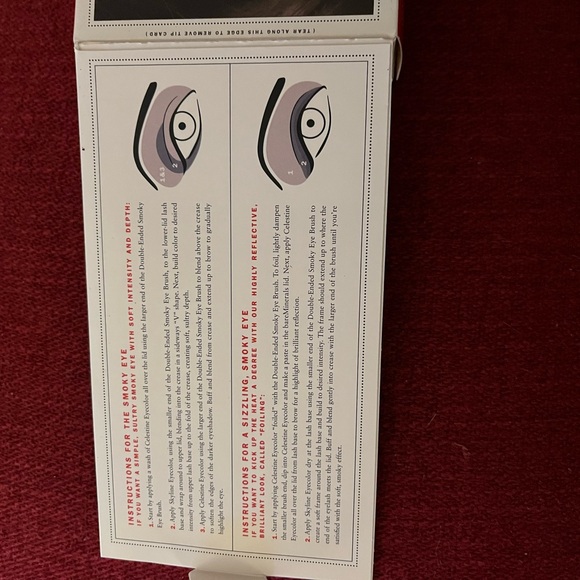 Bare minerals/Bare Escentuals smoky eye tutorials lesson 1 NIB - Picture 6 of 7